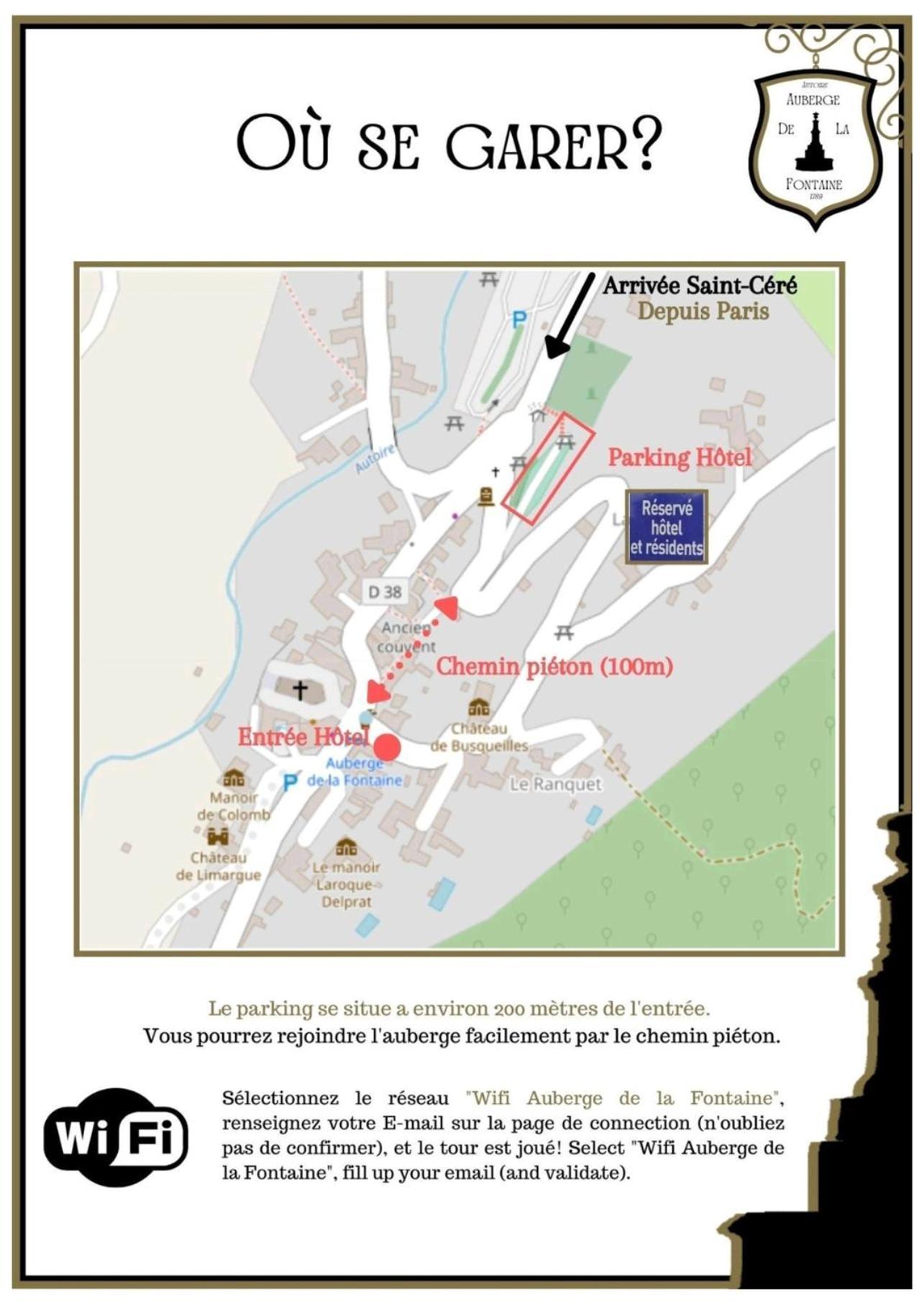 Les Appart'Hotels De La Fontaine Autoire الغرفة الصورة